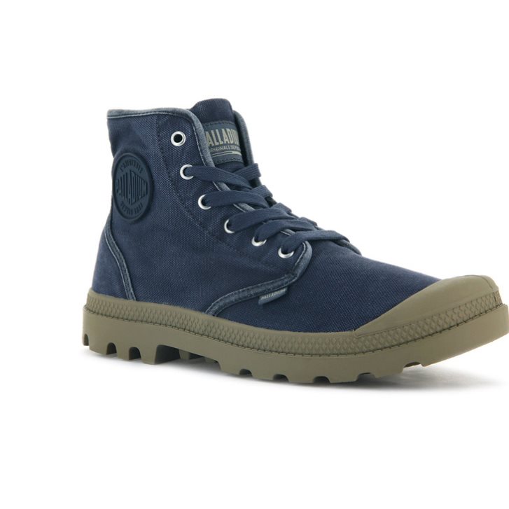 Pánské Boty Palladium Pampa Hi Tmavě Blankyt | CZ CPN-29X